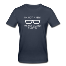 Lade das Bild in den Galerie-Viewer, Smarter Than You Bio T-Shirt - Navy
