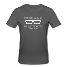 Lade das Bild in den Galerie-Viewer, Smarter Than You Bio T-Shirt - Anthrazit
