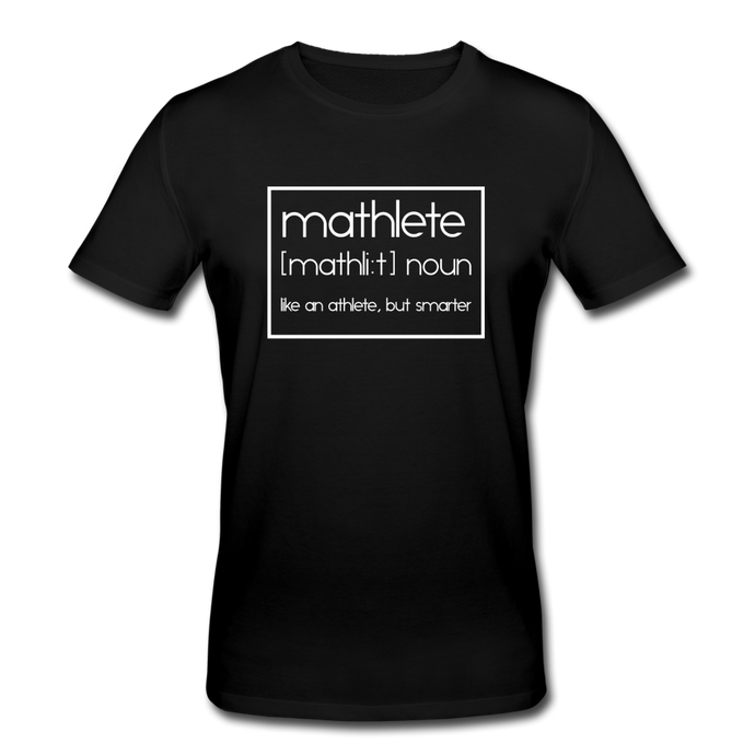 Mathlete Bio T-Shirt - Schwarz