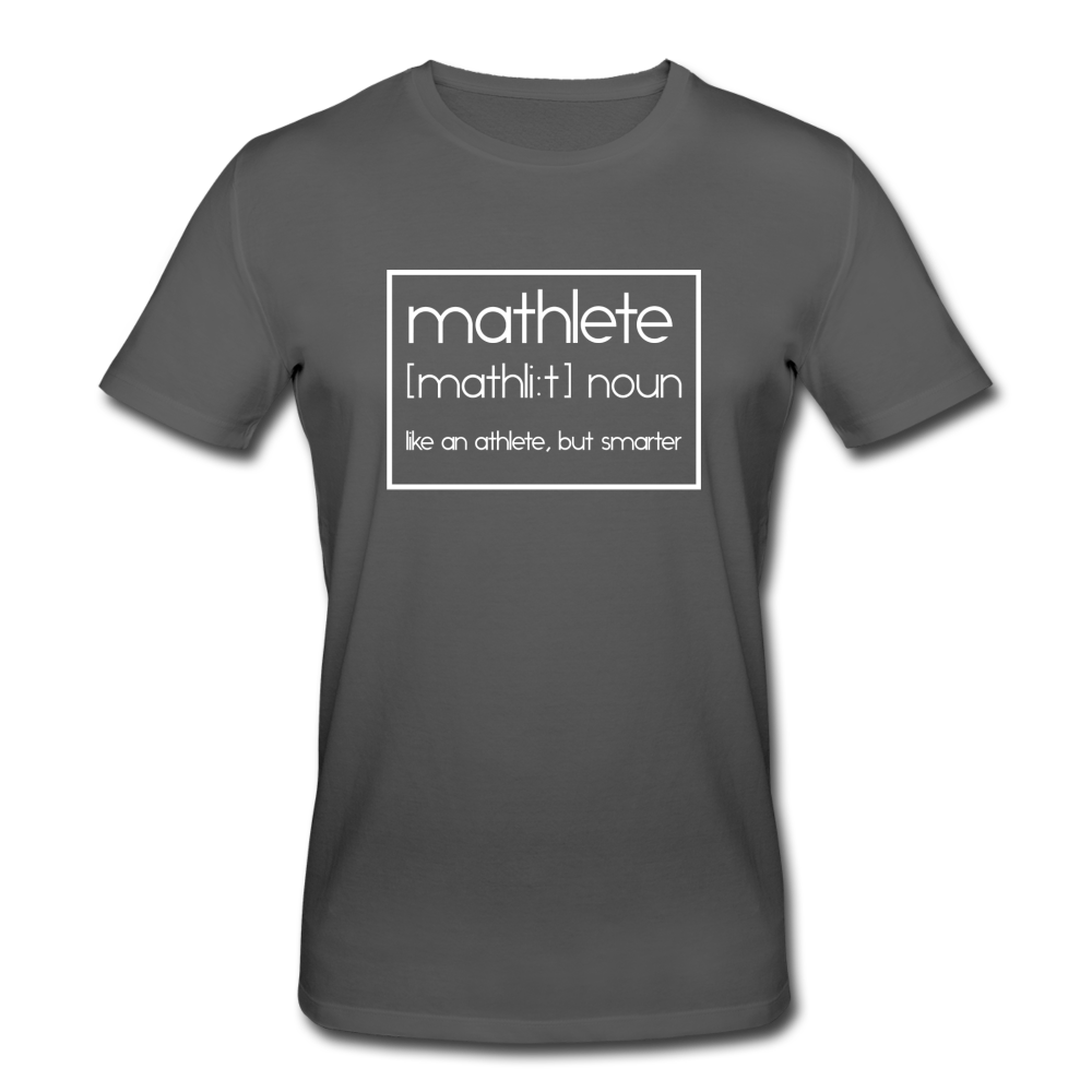 Mathlete Bio T-Shirt - Anthrazit