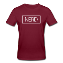 Lade das Bild in den Galerie-Viewer, Nerd Bio T-Shirt - Burgunderrot
