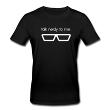 Lade das Bild in den Galerie-Viewer, Talk Nerdy To Me Bio T-Shirt - Schwarz
