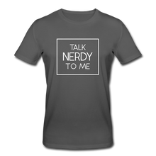 Lade das Bild in den Galerie-Viewer, Talk Nerdy To Me Bio T-Shirt - Anthrazit
