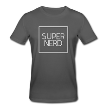 Lade das Bild in den Galerie-Viewer, Super Nerd Bio T-Shirt - Anthrazit
