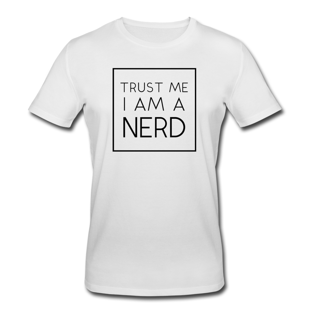 Trust A Nerd Bio T-Shirt - Weiß