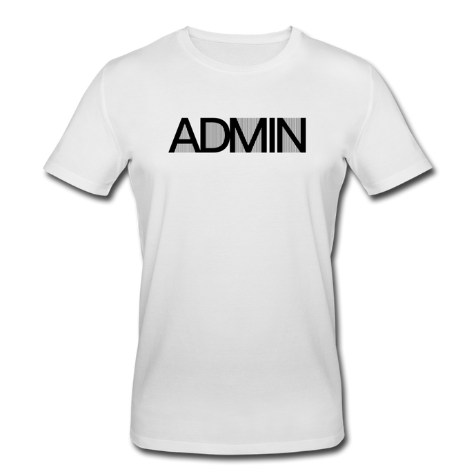 Admin Design Bio T-Shirt - Weiß