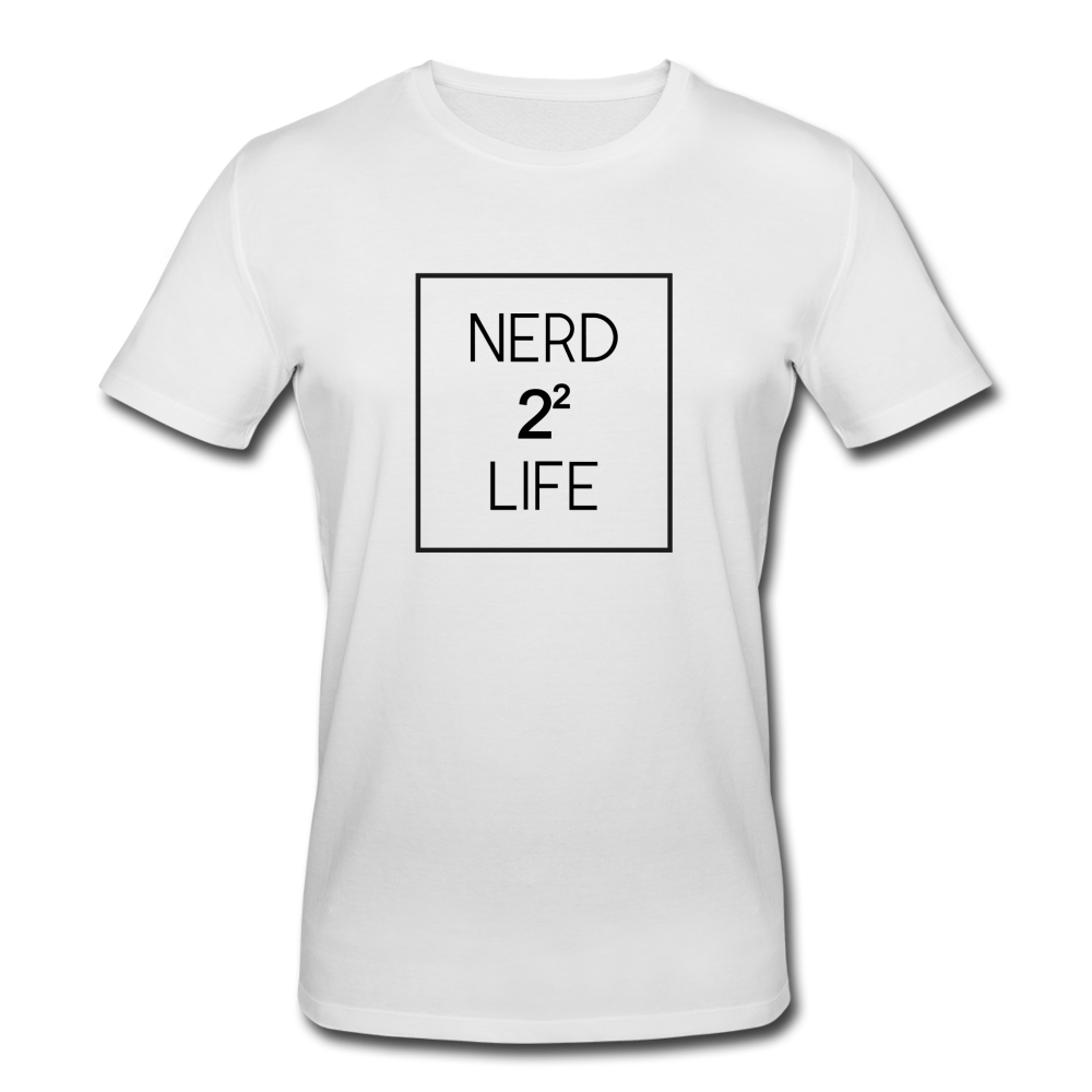 Nerd For Life Bio T-Shirt - Weiß