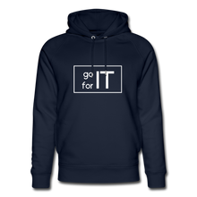 Lade das Bild in den Galerie-Viewer, Go For IT Bio Hoodie - Navy
