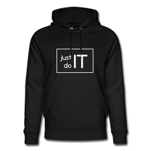 Lade das Bild in den Galerie-Viewer, Just Do IT Bio Hoodie - Schwarz
