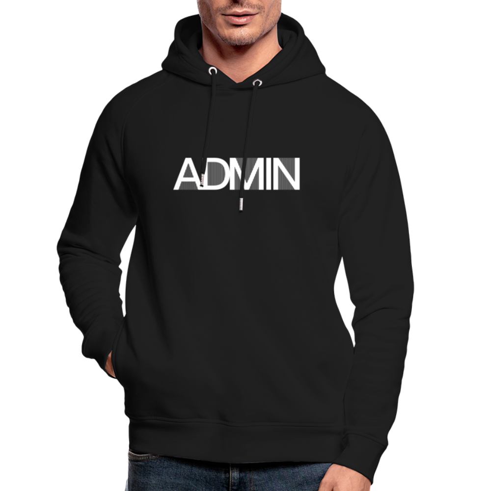 Admin Design Bio Hoodie - Schwarz