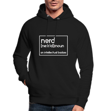 Lade das Bild in den Galerie-Viewer, Intellectual Badass Bio Hoodie - Schwarz
