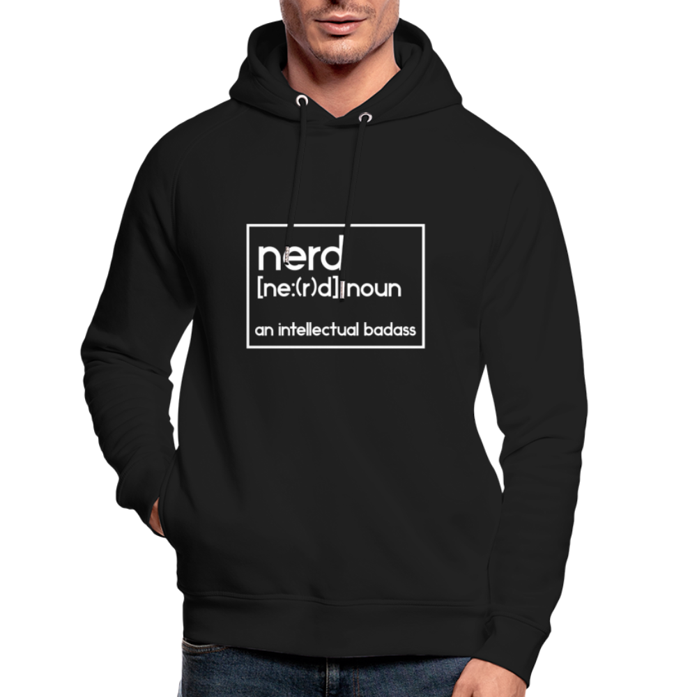 Intellectual Badass Bio Hoodie - Schwarz