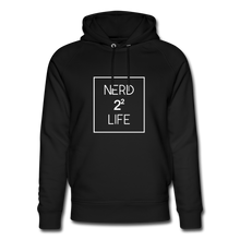 Lade das Bild in den Galerie-Viewer, Nerd For Life Bio Hoodie - Schwarz
