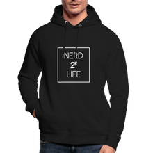 Lade das Bild in den Galerie-Viewer, Nerd For Life Bio Hoodie - Schwarz
