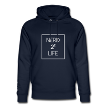 Lade das Bild in den Galerie-Viewer, Nerd For Life Bio Hoodie - Navy
