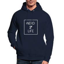 Lade das Bild in den Galerie-Viewer, Nerd For Life Bio Hoodie - Navy
