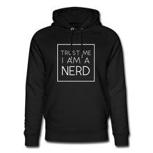 Lade das Bild in den Galerie-Viewer, Trust A Nerd Bio Hoodie - Schwarz
