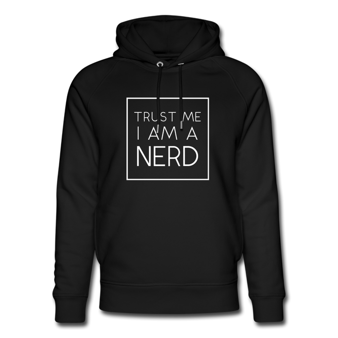 Trust A Nerd Bio Hoodie - Schwarz