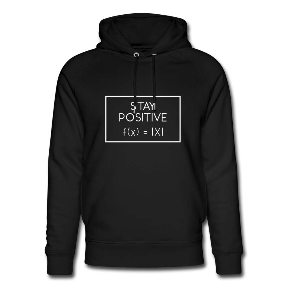 Stay Positive Bio Hoodie - Schwarz