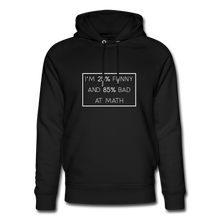 Lade das Bild in den Galerie-Viewer, Bad At Math Bio Hoodie - Schwarz
